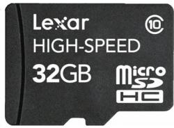 Lexar microSDHC 32GB Class 10 LSDMI32BABEU