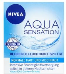 Vásárlás: Nivea Aqua Sensation hidratáló nappali arckrém normál és vegyes  bőrre 50ml Arckrém árak összehasonlítása, Aqua Sensation hidratáló nappali  arckrém normál és vegyes bőrre 50 ml boltok