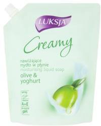 Luksja Creamy olíva és joghurt folyékony szappan utántöltő 900ml