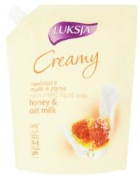 Luksja Creamy pamuttej kivonat és B5 provitamin folyékony szappan utántöltő (900 ml)