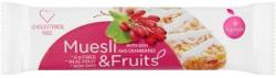 Tekmar Muesli & Fruits goji bogyós és vörös áfonyás müzliszelet joghurt bevonóval 25 g