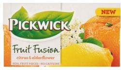 Pickwick Fruit Fusion Citrom Narancshéjjal És Bodzavirággal 20 filter