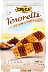 CRICH Tesorelli édes omlós keksz mandulaliszttel és kakaóval 300 g