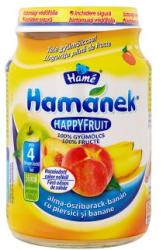 Hamé Hamánek Happyfruit Alma-őszibarack-banán bébidesszert (gluténmentes) 4 hónapos kortól - 190g