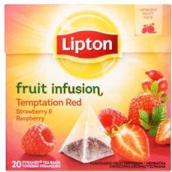 Lipton Temptation Red Eper És Málna 20 filter