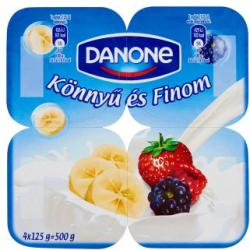 Danone Könnyű és Finom gyümölcsjoghurt 4x125 g