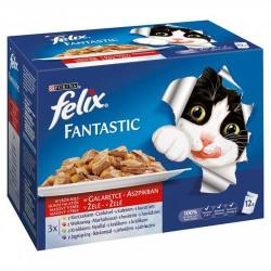 FELIX Fantastic Selection Meat 12x100 g
