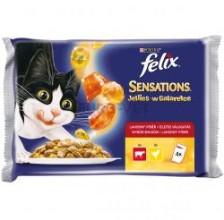 FELIX Fantastic Selection Meat & Vegetables 4x100 g