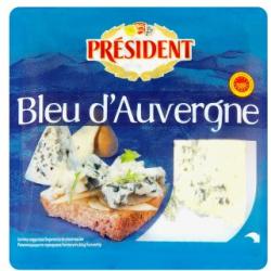PRÉSIDENT Bleu d'Auvergne Félkemény Sajt 100 g
