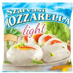 Szarvasi Light Mozzarella Csökkentett Zsírtartalmú Sajt 200 g