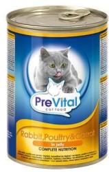 PreVital Poultry, rabbit & carrot tin 415 g