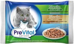 Partner in Pet Food PreVital Sterile poultry & liver 4x100 g