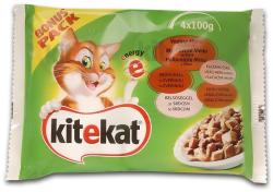 Kitekat Hunting Menu chicken & beef 4x100 g