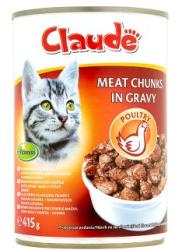 Claude Meat chunks in gravy poultry 415 g