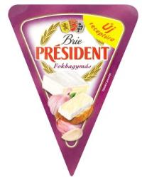 PRÉSIDENT Brie Fokhagymás Lágy Sajt 125 g