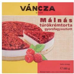 Váncza Gyorsfagyasztott málnás túrókrémtorta 580 g