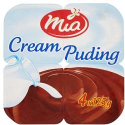 Mia Cream Puding 4 x 125 g