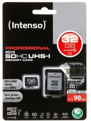 Intenso microSDHC Professional 32GB UHS-I (3433480)