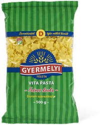 Gyermelyi Vita Pasta Durum Fodros Kocka száraztészta 500 g