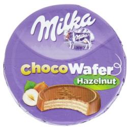 Milka Chocowafer Hazelnut Alpesi tejcsokoládéval mártott ostyamogyorós töltelékkel 30 g