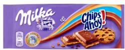 Milka Chips Ahoy! tejcsokoládé krémtöltelékkel és csokoládés kekszdarabkákkal 100 g