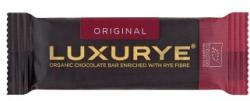 Luxurye Bio csokoládé rozskorpával 30 g