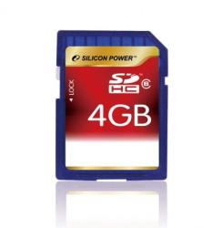 Silicon Power SDHC 4GB Class 6 SP004GBSDH006V10