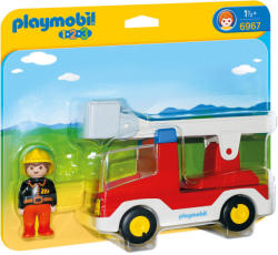 Playmobil 1.2.3. Tűzoltóautó (6967)