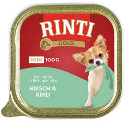 RINTI Gold Mini - Deer & Beef 12x100 g