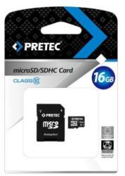 Pretec microSDHC 16GB Class 10 PC10MC16G