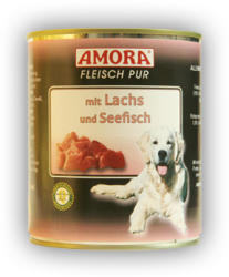 Amora Fleisch Pur - Salmon & Sea Fish 800 g