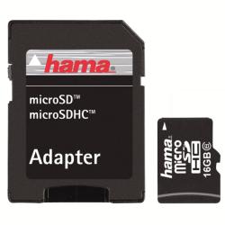 Hama microSDHC 16GB Class 6 108018