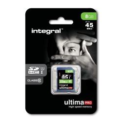 Integral SDHC UltimaPro 8GB Class 10 INSDH8G10-45