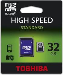Toshiba microSDHC 32GB Class 4 SD-C32GJ 6A