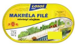 LOSOS Makréla filé növényi olajban (170g)