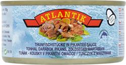 Atlantik Tonhal darabok pikáns, zöldséges mártásban (185g)