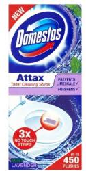 Domestos Attax Mint & Lavender öntapadós WC-tisztító csík 3x10 g