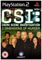 Ubisoft CSI: Crime Scene Investigation 3 Dimensions of Murder (PS2)