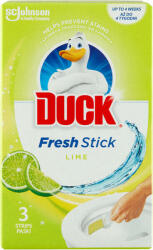 DUCK Fresh Stick Lime 4in1 WC-öblítő csík 3x9 g
