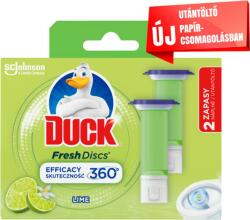 DUCK Fresh Discs Lime WC-öblítő korong utántöltő 2x36 ml