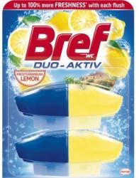 Bref Duo Aktiv Lemon WC-frissítő utántöltő 2x50 ml