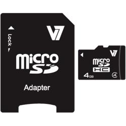 V7 microSDHC 4GB Class 4 VAMSDH4GCL4R-2E