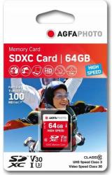 AgfaPhoto SDXC 64GB Class 10 10428