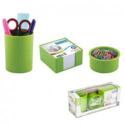 ARK Set 3 piese suport plastic accesorii birou ARK