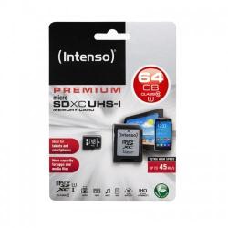 Intenso microSDXC Premium 64GB C10/UHS-I 3423490