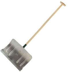 POLONIA Lopata Zapada Aluminiu Cu Maner Lemn 480x310mm (12349) - global-tools Lopata de zapada