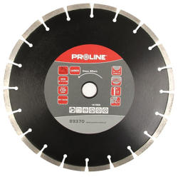 PROLINE Disc Diamantat Segmentat Laser De Beton 300mm / 25.4mm (89370) - global-tools