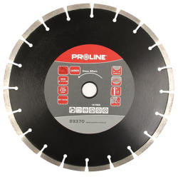 PROLINE Disc Diamantat Segmentat Laser De Beton 300mm / 25.4mm (89370) Disc de taiere