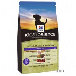 Hill's Ideal Balance Mature Adult - Chicken & Rice 2x12 kg
