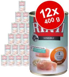 RINTI Sensible - Lamb & Rice 12x400 g